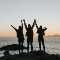 Friends together